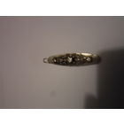 Заколка для волос с феонитами (Венеция) и филигранным кружевом под ними