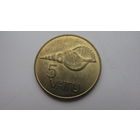 Вануату 5 вату 1990 г.