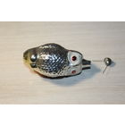 Ёлочная игрушка "Сова",  времён СССР, длина 10 см.