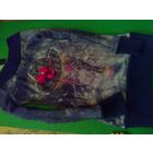 Туника с нашивными урашениями и стразами