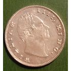 Британская Индия 1 рупия 1835. Вильгельм IV.