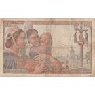 Оригинальная банкнота - Двадцать франков. Рыбак. 1940-ые