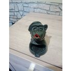 Пепельница дымящая обезьяна чугун СССР
