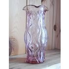 Ваза. Цветное стекло. Стеклозавод - Нёман БССР. Период СССР. Высота - 21 см.