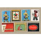 Лот оберток от шоколада Мини 15г - 7шт.