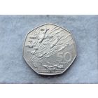 Werty71 Великобритания 50 пенсов 1994 50 лет высадки союзников в Нормандии