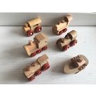 Паровозики и Кораблик Киндер ретро 90-е гг Набором 6 штук