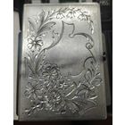 Антикварное - Портмоне, записная книга, обложка. Серебро. Российская империя. Илларион Яковлевич Грановский