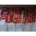 Флажки из СССР. деревянное древко. цена за 1 шт.