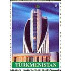 Архитектура Туркменистан 2008 год чистая серия из 1 марки