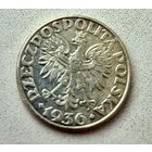 2 злотых 1936, Польша.(1)