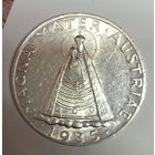 5 шиллингов 1935 Мадонна Австрия штемпельный блеск