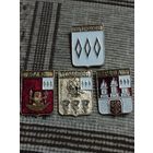 Гербы  городов  Петроковской  губернии.