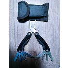 Мультитул брелок плоскогубцы 7см складной (10 в 1) Новый