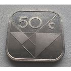 Аруба 50 центов, 1989- монетное 180 3-14-39