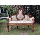 Изящная Антикварная Скамья / Софа в стиле Барококо Италия Середина ХХ Века