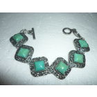 Винтажный Браслет Натуральный Камень Из Германии