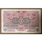 Банкнота Австрия 1 крона 1916 год