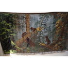 - Ковёр УТРО В СОСНОВОМ ЛЕСУ 1950-ые Германия Оригинал ! (Знаменитые Медведи) + Подарок Читайте