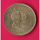 16-10 Филиппины, 5 песо 2013 г.