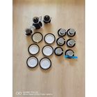 Редчайший кофейный фарфоровый сервиз мелодия скрипичный ключ Минского фарфорового завода аукцион 5 дней