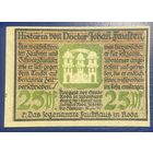 Нотгельд 25 пфеннигов 1921 год. Род. Веймарская республика