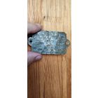 Табличка с уличного керосинового фонаря до 1917г.