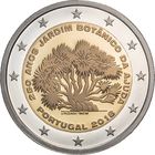 2 евро 2018 Португалия Ботанический сад UNC из ролла