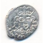 Денга Псковская 1424-1510 г. Довмонт _состояние  ХF