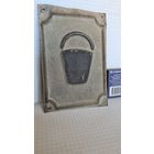 С 1 рубля ! Домовая табличка Ведро  вывеска знак Пожарный  СССР.