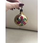 Елочная Игрушка шар Роспись СССР К.24