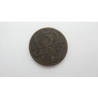 1923 г. Польша . 5 грошей