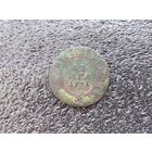 Денга.1731 г.редкая разновидность-одна черта.среднее перо хвоста практически до гурта.