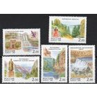 Россия 1999. Регионы. 5 марок 508-512 **