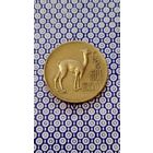 Перу 1/2 соль 1973 лама