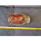 Старая ваза в тяжёлом металле