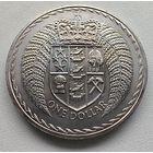 Новая Зеландия 1 доллар, 1967  3-3-5