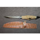 Сувенирный нож в чехле "Козья ножка", времён ГДР, хорошее состояние.