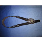 Ремень с бирюзовыми камешками. Новый.