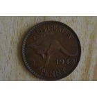 Австралия 1 пенни 1942 с 1 руб