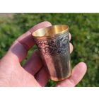 Рюмка стопка. Серебро. Позолота. С 1 рубля!