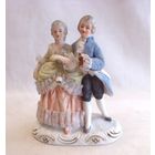 Статуэтка Пара Фарфор Германия Дефект
