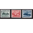 Германия-1939,(Мих.686-688)  ** ( 1 м - *)  , Автомобили, Автогонки,(полная серия)