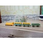 Редкая детская игрушка поезд Малютка 1981 г. СССР в родной коробке в идеальном состоянии с 1 руб без мц