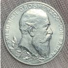 Монета 2 марки 1902 год Баден. Германская империя. 50 лет правлению Фридриха I