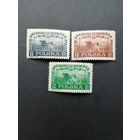 Польша 1948 Полная серия марок "VII велогонки по Польше" (чистые**) Mi.487-489 каталог 9.00 евро