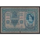 Австрия 1000 крон 1902 года. Без надпечатки. Состояние VF-