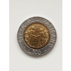 Ватикан 500 лир 1994 год