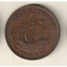 Великобритания 1/2 пенни 1939