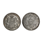 Шикарная монета 2 марки 1903 года Германия - Гамбург Серебро В коллекцию Много лотов с рубля Лот 2